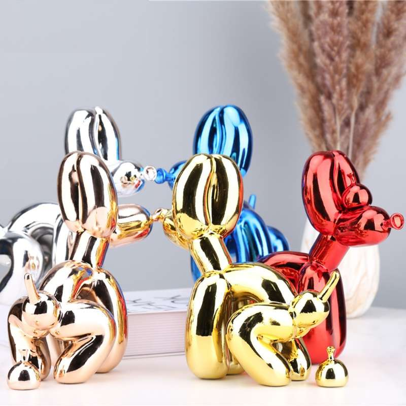ArtZ® Balloon Dog Doing Business Sculpture