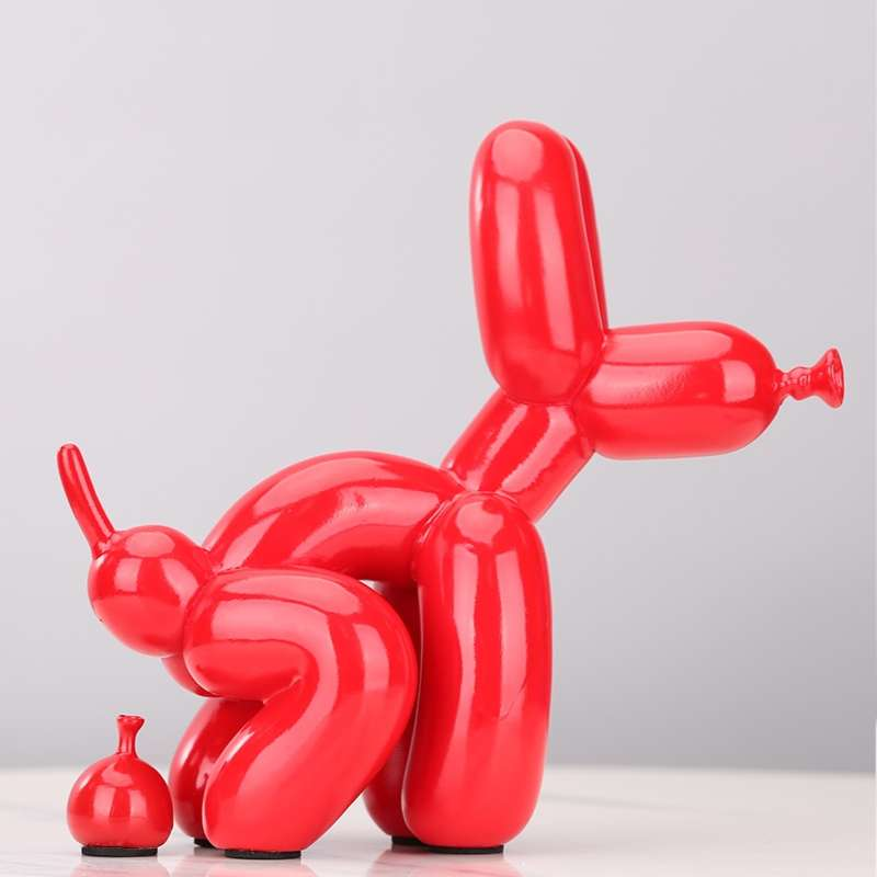 ArtZ® Balloon Dog Doing Business Sculpture