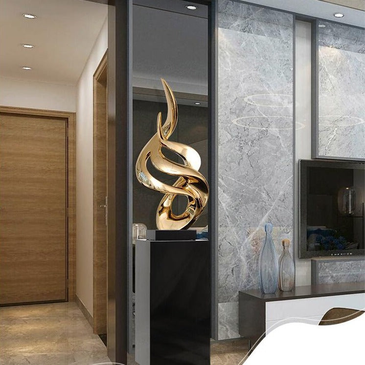 ArtZ® Abstract Flame Sculpture