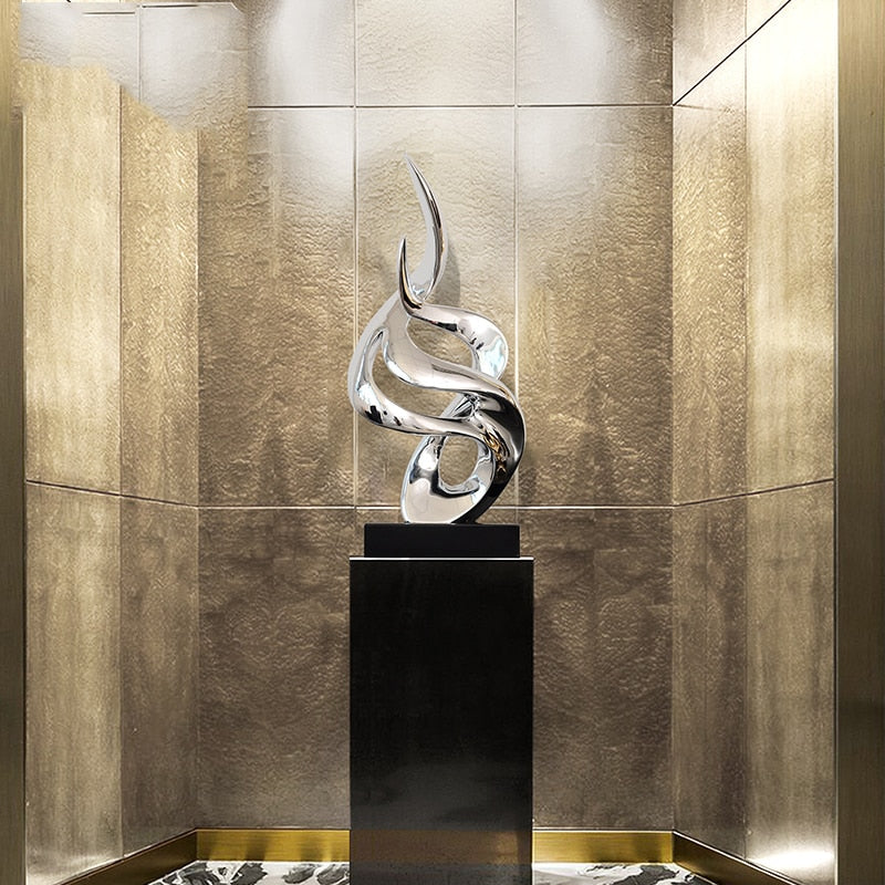 ArtZ® Abstract Flame Sculpture