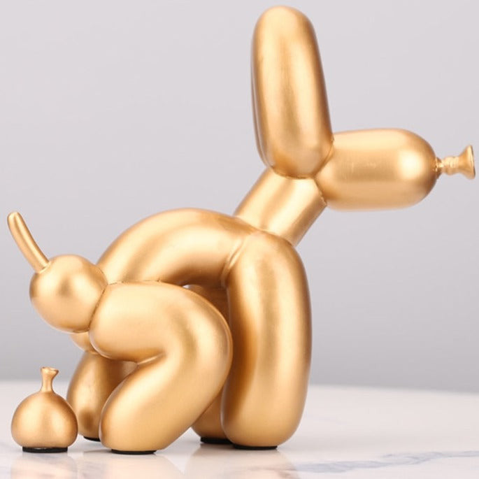 ArtZ® Balloon Dog Doing Business Sculpture