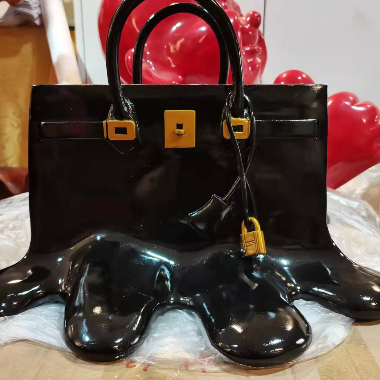 ArtZ® So Fancy Bag Vase Sculpture