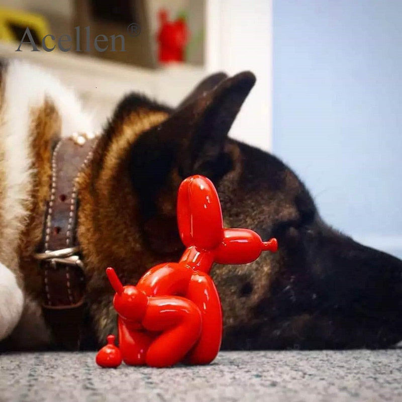 ArtZ® Balloon Dog Doing Business Sculpture